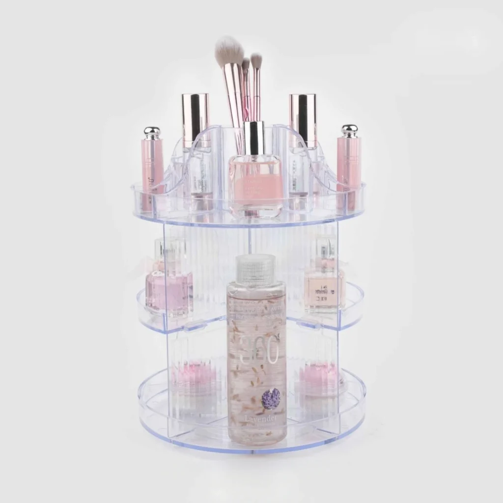 استند لوازم آرایشی دوطبقه