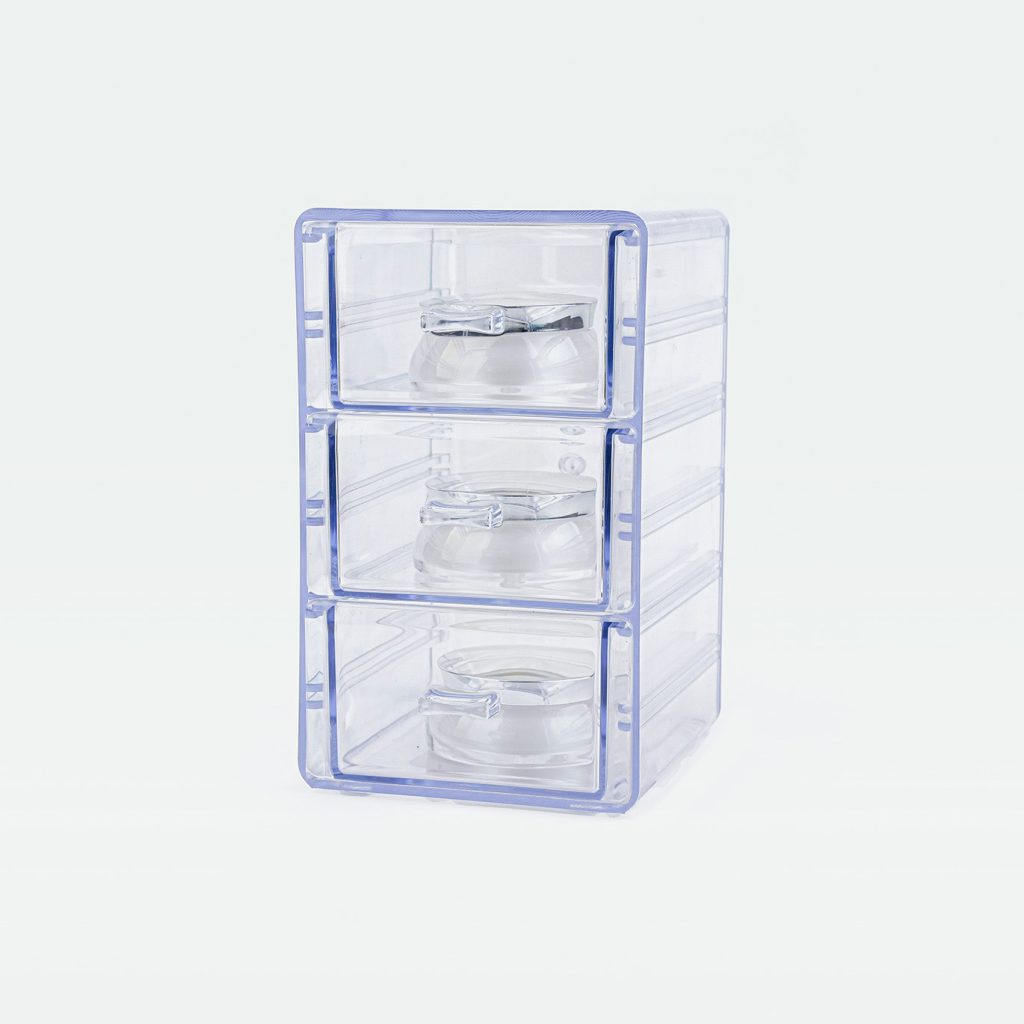 دراور ایستاده سه کشو با طراحی مدرن و شیک